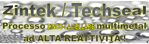 Trattamento zinco-lamellare Zintek + Techseal